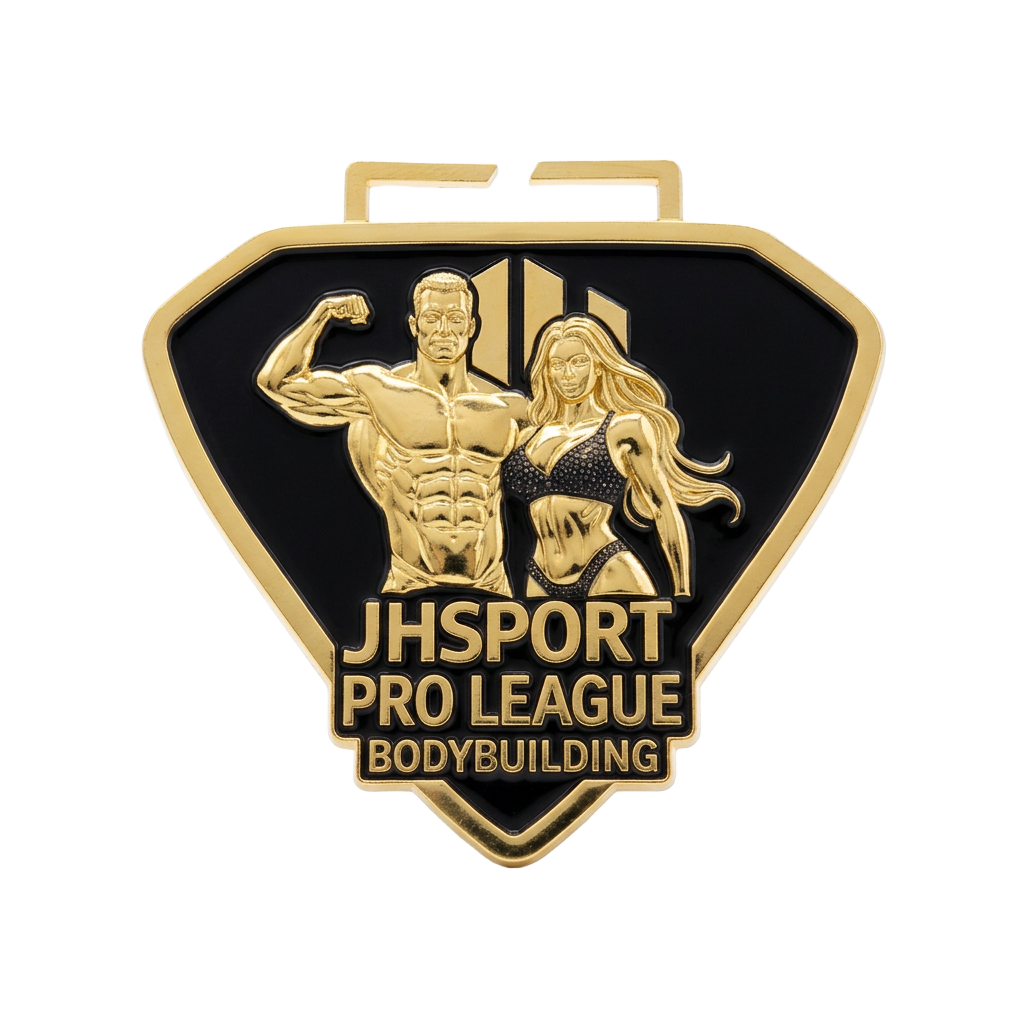 Médaille officielle JHSport Pro League Bodybuilding